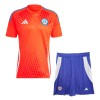 Maillot de Supporter Chili Domicile 2024 Pour Enfant